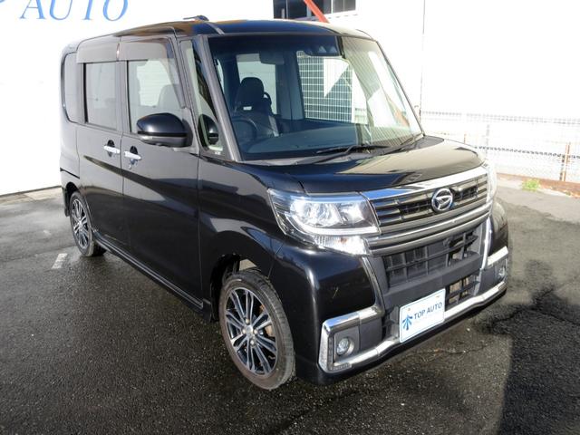 タント カスタムＲＳ　トップエディションリミテッドＳＡＩＩＩ　ターボ　後期　修復歴無し　ナビ　フルセグ　ＤＶＤ再生　Ｂｌｕｅｔｏｏｔｈ　パノラマモニター　ドライブレコーダー　ＥＴＣ　両側パワースライド　純正１５インチアルミ　衝突被害軽減ブレーキ　踏み間違い防止（11枚目）