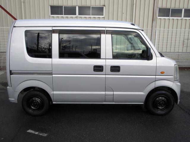 エブリイ PA 地区限定車 ハイルーフ キーレス 前席パワーウィンドウ Wエアバッグ 後席フルフラットシート 積載350kg タイミングチェーン 純正セキュリティ CDオーディオ(7枚目)