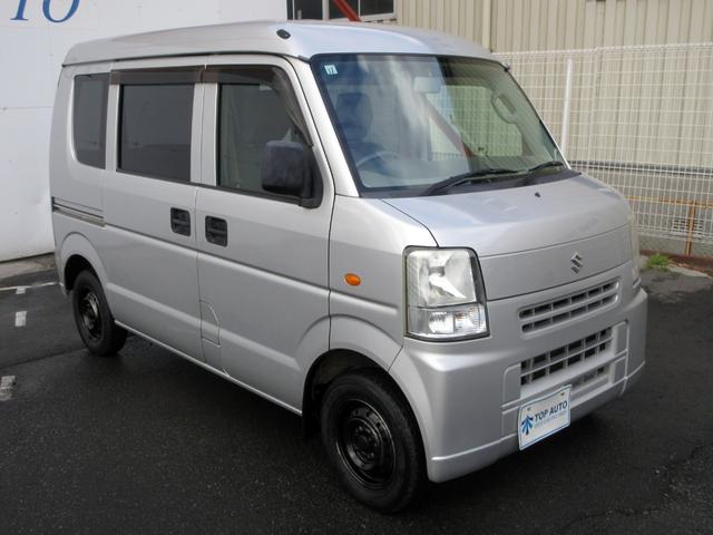 エブリイ PA 地区限定車 ハイルーフ キーレス 前席パワーウィンドウ Wエアバッグ 後席フルフラットシート 積載350kg タイミングチェーン 純正セキュリティ CDオーディオ(11枚目)