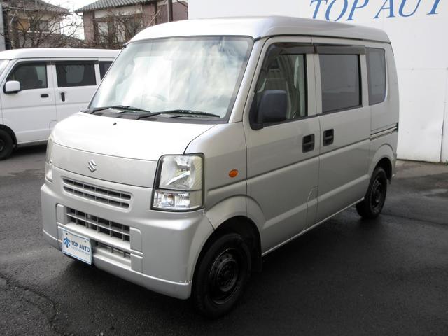 エブリイ PA 地区限定車 ハイルーフ キーレス 前席パワーウィンドウ Wエアバッグ 後席フルフラットシート 積載350kg タイミングチェーン 純正セキュリティ CDオーディオ(13枚目)