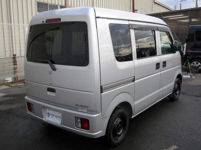 エブリイ PA 地区限定車 ハイルーフ キーレス 前席パワーウィンドウ Wエアバッグ 後席フルフラットシート 積載350kg タイミングチェーン 純正セキュリティ CDオーディオ(15枚目)