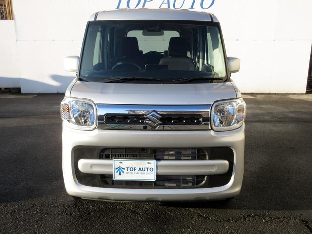 スペーシア ハイブリッドX ブルートゥースオーディオ 両側電動スライドドア シートヒーター デュアルカメラブレーキ プッシュスタート スマートキー サーキュレーター ロールシェード 電動格納ミラー アイドリングストップ(3枚目)