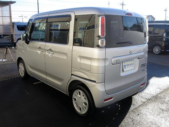 スペーシア ハイブリッドX ブルートゥースオーディオ 両側電動スライドドア シートヒーター デュアルカメラブレーキ プッシュスタート スマートキー サーキュレーター ロールシェード 電動格納ミラー アイドリングストップ(17枚目)