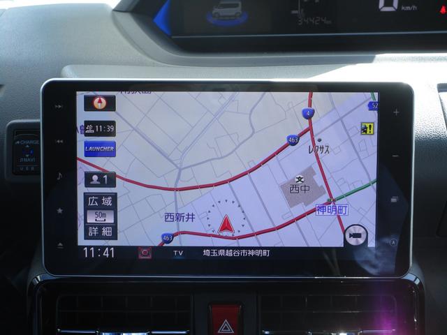 タント カスタムＲＳセレクション　ターボ　修復歴無し　純正９型メモリーナビ　フルセグ　ブルートゥース　全周囲カメラ　ＥＴＣ　ドライブレコーダー　ハーフレザーシート　シートヒーター　両側電動スライドドア　アダプティブクルーズコントロール（29枚目）