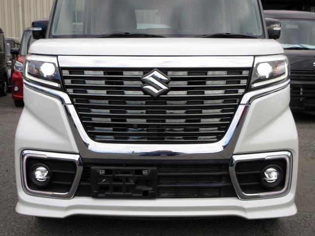 スペーシアカスタム ハイブリッドＸＳターボ　デュアルカメラブレーキ　８インチナビ　フルセグ　全方位モニター　前後ドラレコ　ブルートゥース　ＤＶＤ再生　ＥＴＣ左右パワースライドドア　ハーフレザーシート　シートヒーター　ＨＵＤ　アダプティブクルーズ（61枚目）