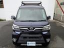 アトレーワゴン カスタムターボＲＳリミテッド　ＳＡＩＩＩ　後期　修復歴無し　ナビ　フルセグ　ＤＶＤ再生　Ｂｌｕｅｔｏｏｔｈ　ＥＴＣ　ドライブレコーダー　バックカメラ　パワースライドドア　ＬＥＤヘッドライト　ルーフキャリア　ＭＯＭＯステアリング　社外マフラー（3枚目）