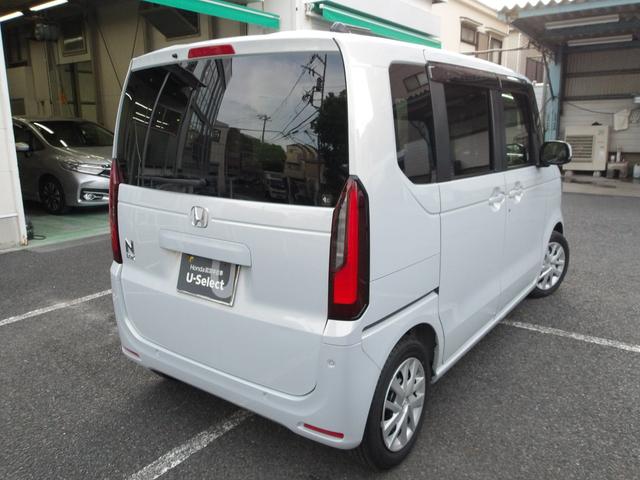 N-BOX ベースグレード 弊社試乗車アップ車 Bluetooth接続対応ギャザズメモリーナビ リアカメラ 前後ドライブレコーダー USBジャック 両側パワースライドドア シートヒーター(2枚目)