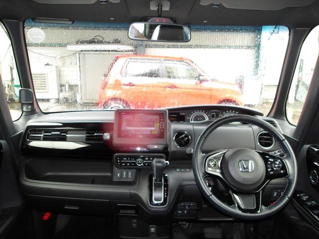 Ｎ－ＢＯＸカスタム Ｌターボ　弊社下取ワンオーナー車　Ｂｌｕｅｔｏｏｔｈ接続対応ギャザズメモリーナビ　リアカメラ　前後ドライブレコーダー両側パワースライドドア　シートヒーター（3枚目）
