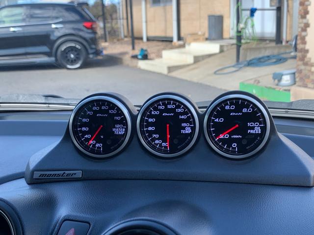 スイフトスポーツ ベースグレード モンスターK200タービン/ECU/PFX400インテーク/GTウイング☆HKS車高調/マフラー☆RAYSボルク17AW☆LEDテール☆純正エアロ☆アイライン☆追加4メーター☆ナビTV全周囲カメラ(41枚目)