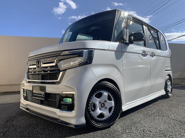 N-BOXカスタム Lターボ 無限エアロ/マフラー/ウイング/グリル☆マイスター16インチAW☆BLITZ車高調DSC付☆BR-ROMハイオク仕様☆ブローオフバルブ☆各タワーバー☆9インチナビTV☆デジタルインナーミラー☆(2枚目)