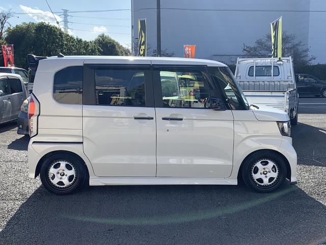 N-BOXカスタム Lターボ 無限エアロ/マフラー/ウイング/グリル☆マイスター16インチAW☆BLITZ車高調DSC付☆BR-ROMハイオク仕様☆ブローオフバルブ☆各タワーバー☆9インチナビTV☆デジタルインナーミラー☆(4枚目)