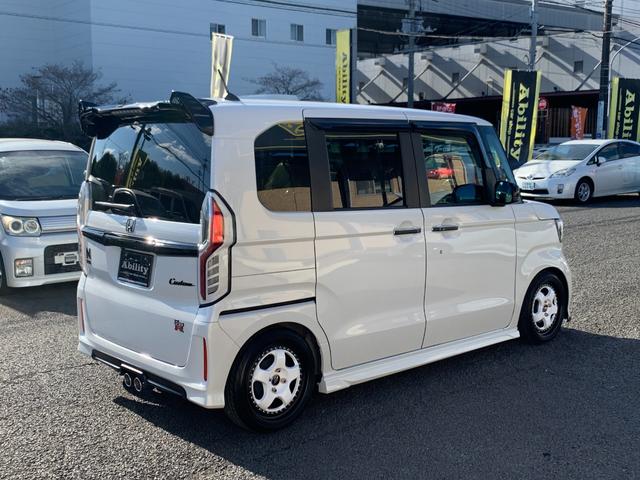 N-BOXカスタム Lターボ 無限エアロ/マフラー/ウイング/グリル☆マイスター16インチAW☆BLITZ車高調DSC付☆BR-ROMハイオク仕様☆ブローオフバルブ☆各タワーバー☆9インチナビTV☆デジタルインナーミラー☆(5枚目)