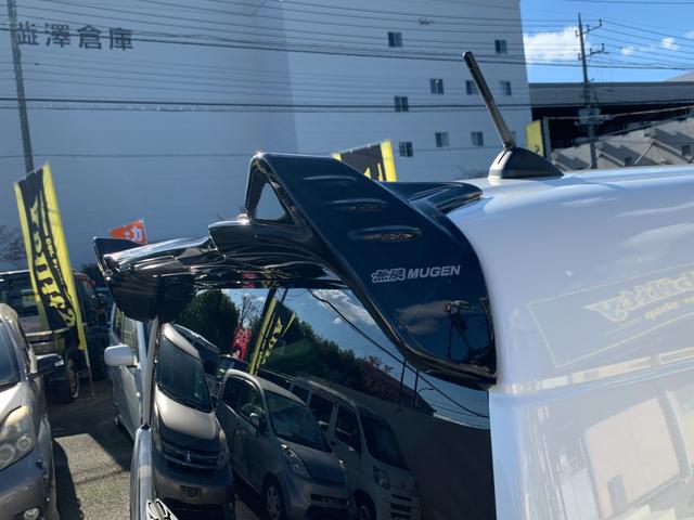 N-BOXカスタム Lターボ 無限エアロ/マフラー/ウイング/グリル☆マイスター16インチAW☆BLITZ車高調DSC付☆BR-ROMハイオク仕様☆ブローオフバルブ☆各タワーバー☆9インチナビTV☆デジタルインナーミラー☆(18枚目)