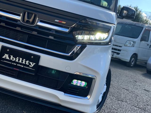 N-BOXカスタム Lターボ 無限エアロ/マフラー/ウイング/グリル☆マイスター16インチAW☆BLITZ車高調DSC付☆BR-ROMハイオク仕様☆ブローオフバルブ☆各タワーバー☆9インチナビTV☆デジタルインナーミラー☆(26枚目)