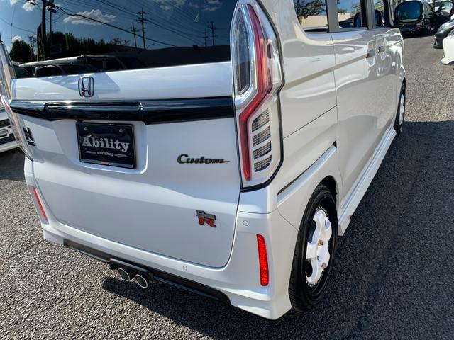 N-BOXカスタム Lターボ 無限エアロ/マフラー/ウイング/グリル☆マイスター16インチAW☆BLITZ車高調DSC付☆BR-ROMハイオク仕様☆ブローオフバルブ☆各タワーバー☆9インチナビTV☆デジタルインナーミラー☆(31枚目)