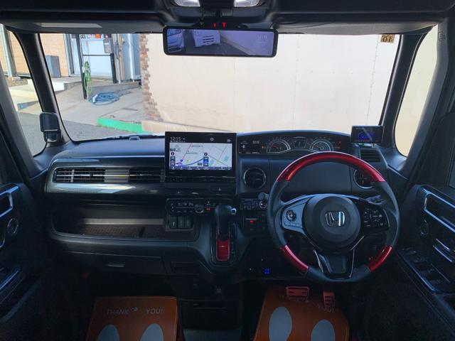 N-BOXカスタム Lターボ 無限エアロ/マフラー/ウイング/グリル☆マイスター16インチAW☆BLITZ車高調DSC付☆BR-ROMハイオク仕様☆ブローオフバルブ☆各タワーバー☆9インチナビTV☆デジタルインナーミラー☆(34枚目)