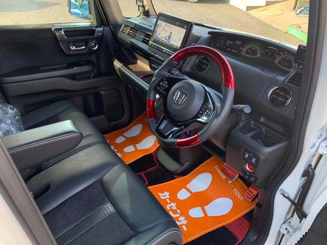 N-BOXカスタム Lターボ 無限エアロ/マフラー/ウイング/グリル☆マイスター16インチAW☆BLITZ車高調DSC付☆BR-ROMハイオク仕様☆ブローオフバルブ☆各タワーバー☆9インチナビTV☆デジタルインナーミラー☆(35枚目)