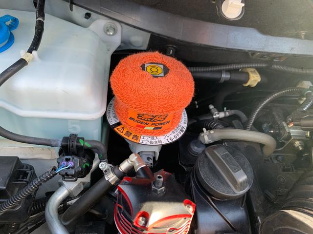 N-BOXカスタム Lターボ 無限エアロ/マフラー/ウイング/グリル☆マイスター16インチAW☆BLITZ車高調DSC付☆BR-ROMハイオク仕様☆ブローオフバルブ☆各タワーバー☆9インチナビTV☆デジタルインナーミラー☆(64枚目)