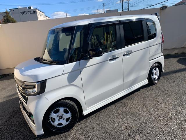 N-BOXカスタム Lターボ 無限エアロ/マフラー/ウイング/グリル☆マイスター16インチAW☆BLITZ車高調DSC付☆BR-ROMハイオク仕様☆ブローオフバルブ☆各タワーバー☆9インチナビTV☆デジタルインナーミラー☆(65枚目)