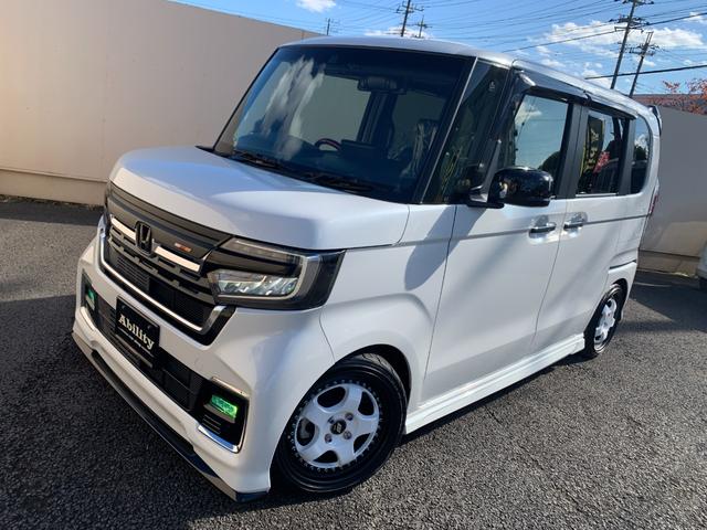 N-BOXカスタム Lターボ 無限エアロ/マフラー/ウイング/グリル☆マイスター16インチAW☆BLITZ車高調DSC付☆BR-ROMハイオク仕様☆ブローオフバルブ☆各タワーバー☆9インチナビTV☆デジタルインナーミラー☆(67枚目)