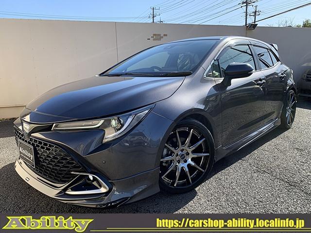 カローラスポーツ ハイブリッドＧ　スタイルパッケージ　モデリスタエアロ☆社外ゲートスポイラー＆リアスポイラー☆マーベリック１９インチＡＷ☆ＨＫＳ車高調☆ＬＥＤヘッドライト☆ＢＳＭ☆純正ナビ／ＢＴオーディオ／バックカメラ☆（2枚目）