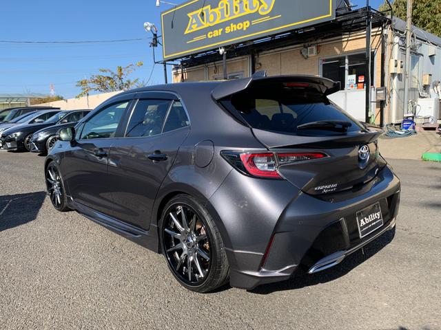 カローラスポーツ ハイブリッドＧ　スタイルパッケージ　モデリスタエアロ☆社外ゲートスポイラー＆リアスポイラー☆マーベリック１９インチＡＷ☆ＨＫＳ車高調☆ＬＥＤヘッドライト☆ＢＳＭ☆純正ナビ／ＢＴオーディオ／バックカメラ☆（7枚目）