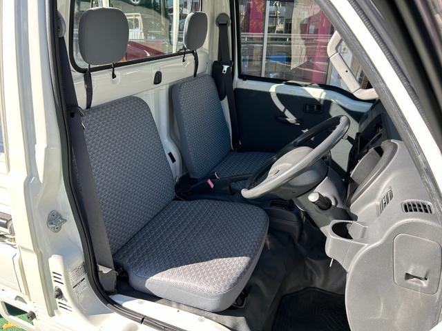 ハイゼットトラック エアコン・パワステ　スペシャル　純正ラジオ　バイザー　純正ラジオ、サイドバイザー、ラバーマット、マニュアルエアコン、（13枚目）