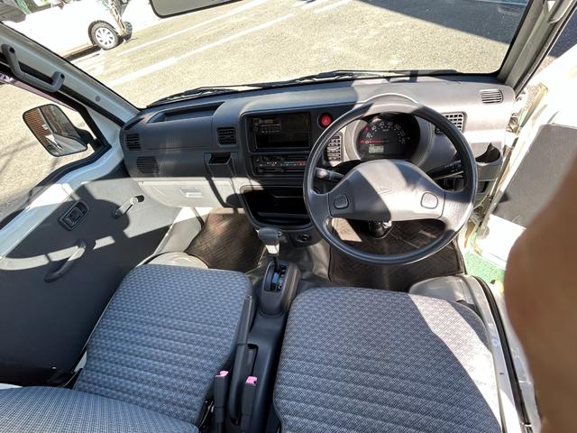 ハイゼットトラック エアコン・パワステ　スペシャル　純正ラジオ　バイザー　純正ラジオ、サイドバイザー、ラバーマット、マニュアルエアコン、（15枚目）