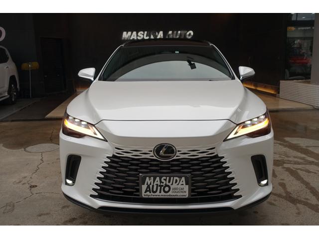 RX RX450h+ バージョンL パノラマルーフ マークレビンソン 輻射ヒーター 寒冷地仕様 ルーフレール デジタルM 後席オート格納シート エアーシート 置くだけ充電 AC100V1500W ビルドインETC2.0(3枚目)