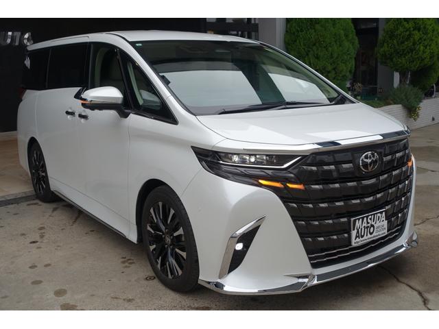 アルファードハイブリッド エグゼクティブラウンジ　リアシートエンターテイメント＆ＪＢＬサウンド　トヨタチームメイト　ベージュ革　ＯＰＤＶＤデッキ　ＯＰユニバーサルステップ　ＯＰ寒冷地仕様＆バックフォグランプ　ＯＰ１９ＡＷ　ＯＰガーニッシュ（4枚目）