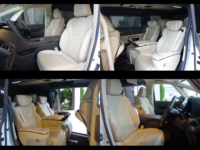 アルファードハイブリッド エグゼクティブラウンジ　リアシートエンターテイメント＆ＪＢＬサウンド　トヨタチームメイト　ベージュ革　ＯＰＤＶＤデッキ　ＯＰユニバーサルステップ　ＯＰ寒冷地仕様＆バックフォグランプ　ＯＰ１９ＡＷ　ＯＰガーニッシュ（20枚目）