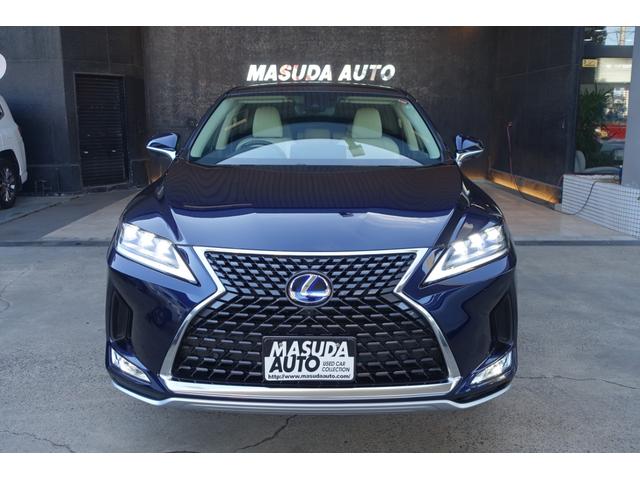 RX RX450h Fスポーツ パノラミックM エアーセンサー BSM HUD AHB スレアリングH 後席オート格納シート 後席シートヒーター ETC2.0 LDA 前席エアーシート(3枚目)