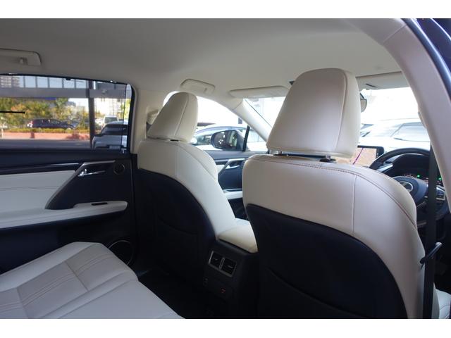 RX RX450h Fスポーツ パノラミックM エアーセンサー BSM HUD AHB スレアリングH 後席オート格納シート 後席シートヒーター ETC2.0 LDA 前席エアーシート(41枚目)