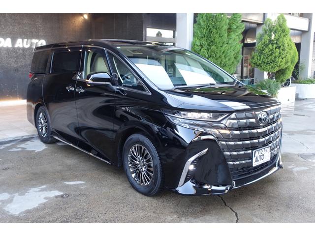 アルファードハイブリッド エグゼクティブラウンジ OPカーテン DVDデッキ JBL パノラミックM リアエンターテイメント AC100V1500W HDMI ETC2.0 SR トヨタチームメイト 置くだけ充電 3電ドア BSM(4枚目)