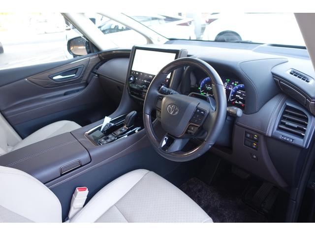 アルファードハイブリッド エグゼクティブラウンジ OPカーテン DVDデッキ JBL パノラミックM リアエンターテイメント AC100V1500W HDMI ETC2.0 SR トヨタチームメイト 置くだけ充電 3電ドア BSM(45枚目)