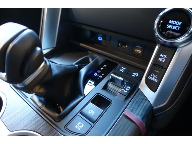 ランドクルーザー GRスポーツ JBLサウンド 寒冷地仕様 バックフォグ ルーフレール パノラミックM SR 3列目オート格納シート ビルドインETC2.0 2列目エアーシート AC100V(18枚目)