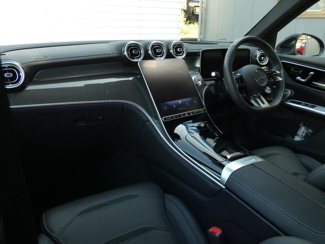 ＧＬＣ ＧＬＣ６３　Ｓ　Ｅ　パフォーマンス　６８０ｐｓ新車保証　黒革　ＰＳＲ　ＭＢＵＸＡＲナビ　ＡＣＴＩＶＥＲＩＤＥＣＯＮＴＲＯＬ　リアアクスル　ドライバーズＰＫＧ　ダイナミックマウント　Ｂｕｒｍｅｓｕｔｅｒ３Ｄ　エアバランス　赤キャリパー　２１ＡＷ　禁煙　２０２４０２（8枚目）