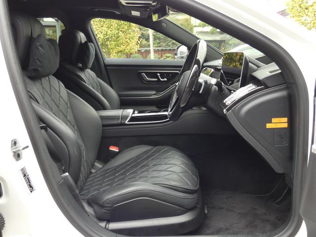 Sクラス S500 4マチックロング AMGライン リアエンタ リアコンフォートPKG ARHUD 3Dコックピット エナジャイジング リラクゼーション ダイナミックシート エアバランス アンビエントライト Burmesuter3D フットトランク AMG20AW(9枚目)