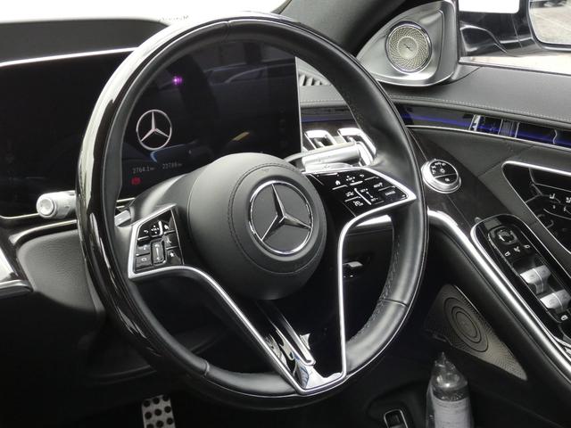 Sクラス S500 4マチックロング AMGライン リアエンタ リアコンフォートPKG ARHUD 3Dコックピット エナジャイジング リラクゼーション ダイナミックシート エアバランス アンビエントライト Burmesuter3D フットトランク AMG20AW(12枚目)