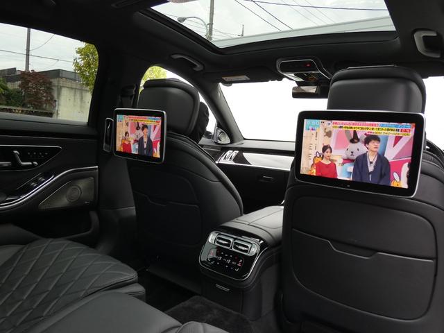 Sクラス S500 4マチックロング AMGライン リアエンタ リアコンフォートPKG ARHUD 3Dコックピット エナジャイジング リラクゼーション ダイナミックシート エアバランス アンビエントライト Burmesuter3D フットトランク AMG20AW(20枚目)