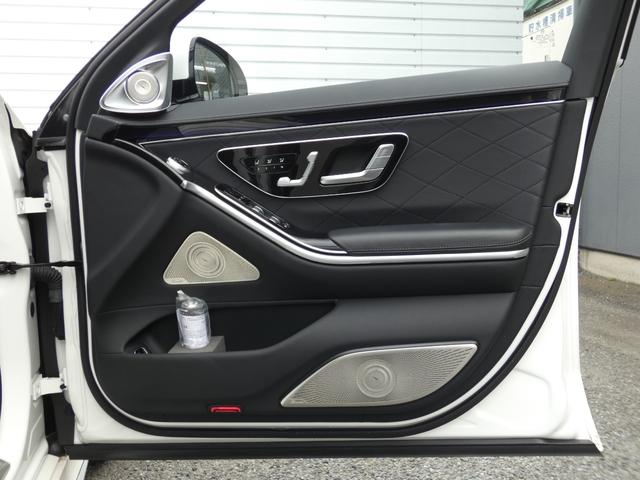 Sクラス S500 4マチックロング AMGライン リアエンタ リアコンフォートPKG ARHUD 3Dコックピット エナジャイジング リラクゼーション ダイナミックシート エアバランス アンビエントライト Burmesuter3D フットトランク AMG20AW(33枚目)