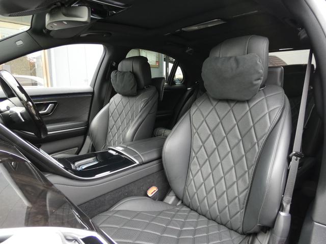 Sクラス S500 4マチックロング AMGライン リアエンタ リアコンフォートPKG ARHUD 3Dコックピット エナジャイジング リラクゼーション ダイナミックシート エアバランス アンビエントライト Burmesuter3D フットトランク AMG20AW(37枚目)