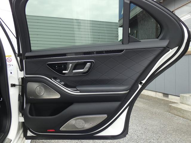 Sクラス S500 4マチックロング AMGライン リアエンタ リアコンフォートPKG ARHUD 3Dコックピット エナジャイジング リラクゼーション ダイナミックシート エアバランス アンビエントライト Burmesuter3D フットトランク AMG20AW(38枚目)