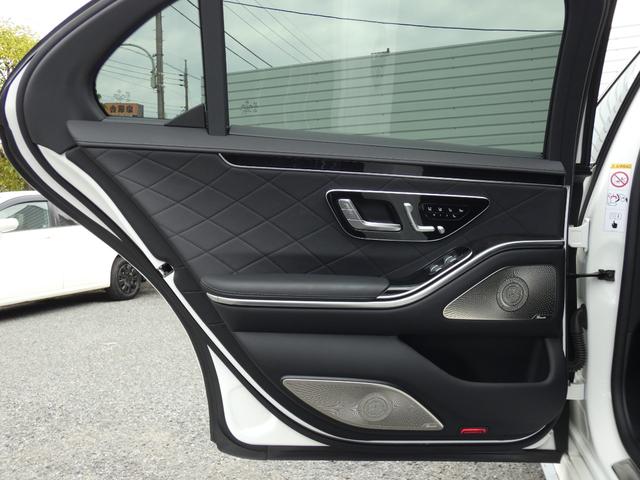 Sクラス S500 4マチックロング AMGライン リアエンタ リアコンフォートPKG ARHUD 3Dコックピット エナジャイジング リラクゼーション ダイナミックシート エアバランス アンビエントライト Burmesuter3D フットトランク AMG20AW(41枚目)