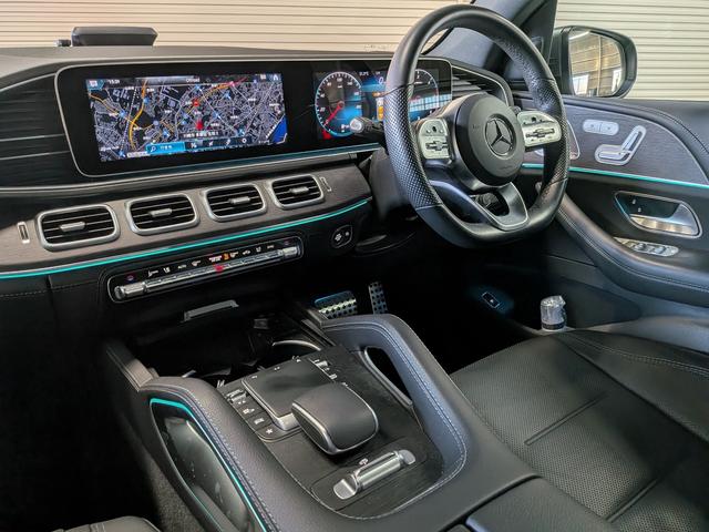 GLE GLE400d 4マチックスポーツ パノラマSR 1オナ禁煙 黒革 RSP ACC 360° 4ゾーンA/C シートヒーター&ベンチレーション HUD ブルメスター CarPlay エナジャイジング&エアバランスPKG エアサス Pトランク LED 20AW(7枚目)