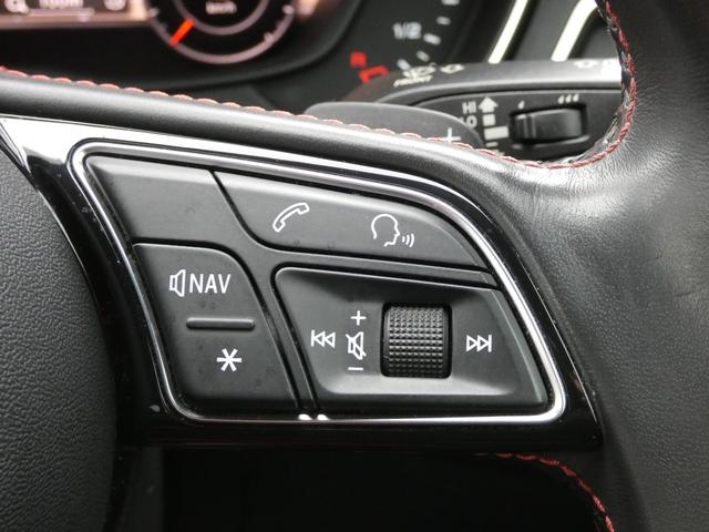 Ｓ４アバント ベースグレード　１オナ　アシスタンスＰＫＧ　レザーＰＫＧ　マトリクスＬＥＤＰＫＧ　カラードブレーキキャリパー　フラットボトムステアリング　コンビニエンスＰＫＧ　ＯＰ１９ＡＷ　有償カラー　エンブレム／ルーフレールブラックアウト　ＡＣＣ　禁煙車　弊社買取直販車両（53枚目）