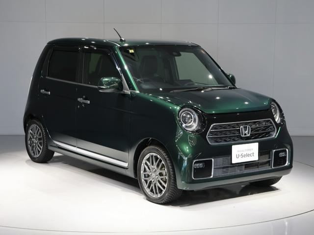 N-ONE プレミアムツアラー 運転支援機能 衝突軽減ブレーキ LEDヘッドライト 前後ドライブレコーダ ETC VSA 純正8インチナビ バックカメラ Bluetooth接続 ミュージックラック シートヒーター ワンオーナー車(10枚目)