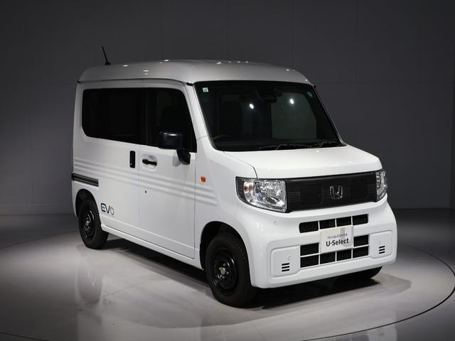N-VAN e: e:L4 元試乗車 運転支援機能 衝突軽減ブレーキ 禁煙車 ハロゲンヘッドライト ETC純正8インチナビ バックカメラ Bluetooth接続 前後ドライブレコーダー 急速充電ポート シートヒーター Bカメラ(10枚目)