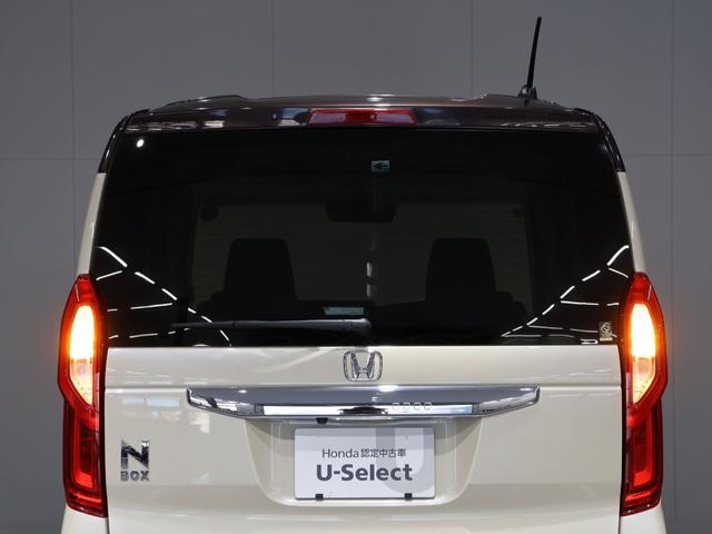 Ｎ－ＢＯＸ Ｌ・ターボ　禁煙車　運転支援機能　衝突軽減ブレーキ　２トーンカラー　両側電動スライドドア　ＥＴＣ　ＬＥＤヘッドライト　純正ナビ　バックカメラ　Ｂｌｕｅｔｏｏｔｈ接続　前後ドライブレコーダ　障害物センサー　Ａライト（72枚目）