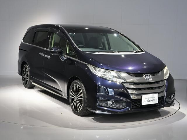 オデッセイ アブソルート　運転支援機能　衝突軽減ブレーキ　ＬＥＤヘッドライト　両側電動スライドドア　ＥＴＣ　　クルーズコントロール　社外ドラレコ　純正８インチナビ　バックカメラ　Ｂｌｕｅｔｏｏｔｈ接続　緊急ブレーキ　盗難防止（9枚目）